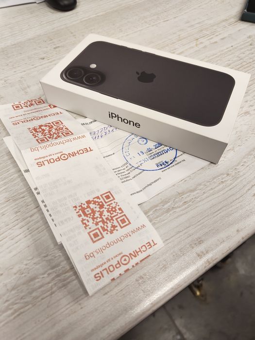 Айфон 16 128 ГБ.чисто нов с гаранция