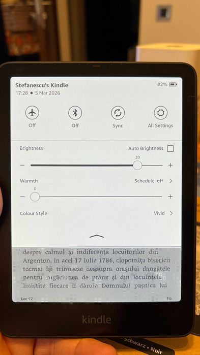 eBook Reader Amazon Kindle Colorsoft Signature Edition 32GB Display 7"