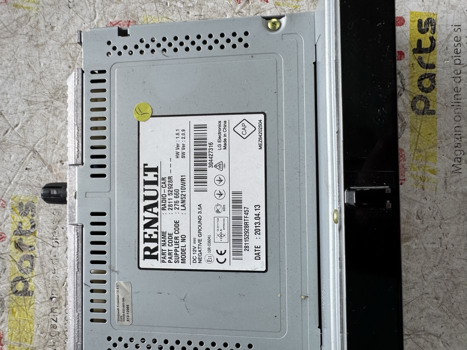 Radio navigatie unitate audio Renault Clio 4 2013-2020