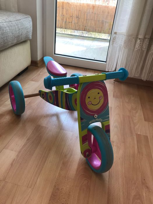 Колело за баланс триколка 2 в 1 Jake Milly Mally