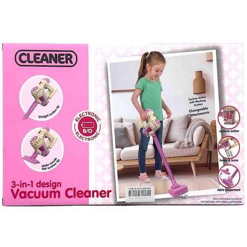 Детска вертикална прахосмукачка 3в1