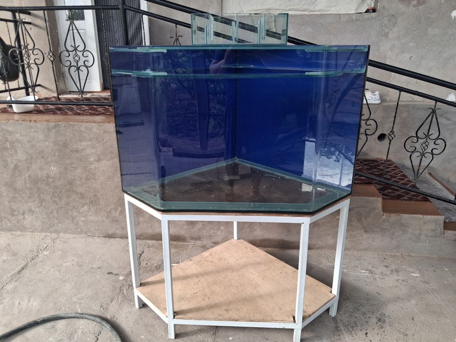 Akvarium sotiladi 300 litr 1 sm qalinlikda