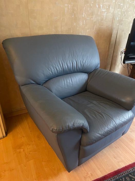 Мека мебел -кожа