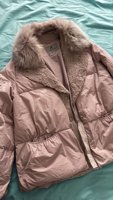 Пуховик женский укороченный