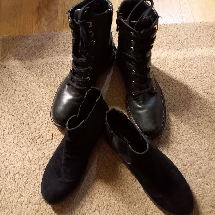 Кожени и велурени боти