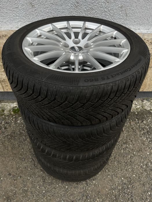 Jante Roti 17 Audi A4 A5 A6 B9 B8 C6 8W 8K anvelope 225 50 R17 M+S