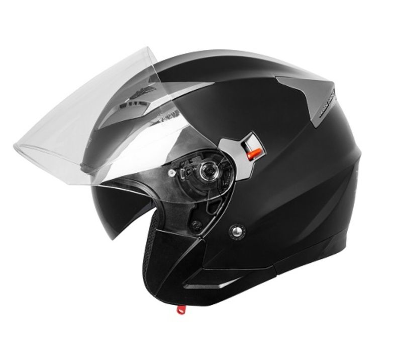 Casca Open face A-pro Kinetic deschisa cu ochelari moto scuter