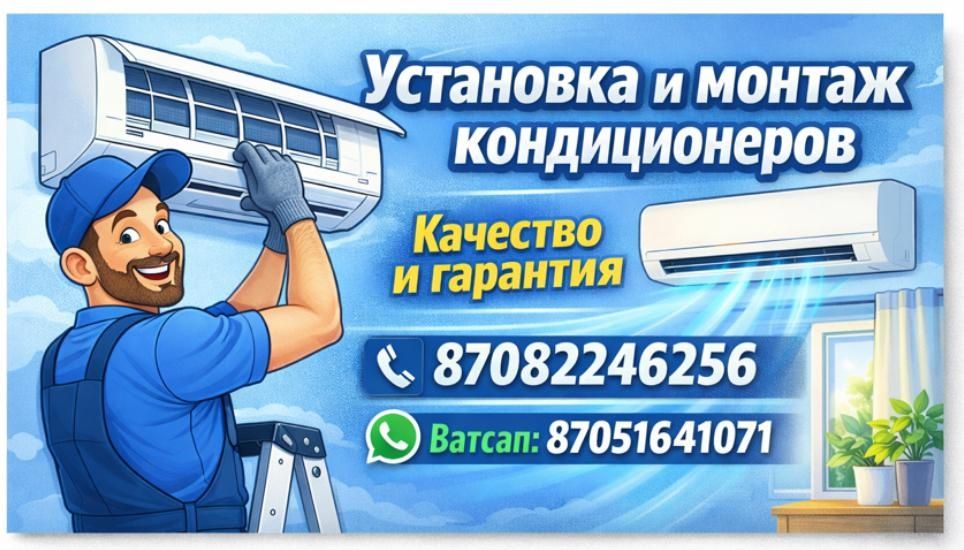 Установка кондиционеров