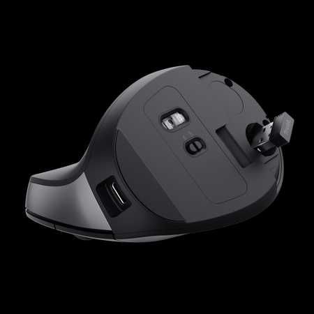Mouse ergonomic wireless Trust Bayo II – confort și design sustenabil