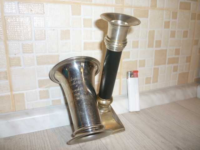 Месингови Чаша Свещник