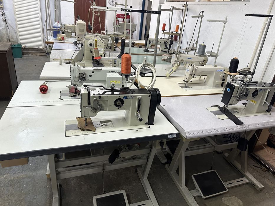 Masina de cusut in gros triplu transport piele Durkopp Adler