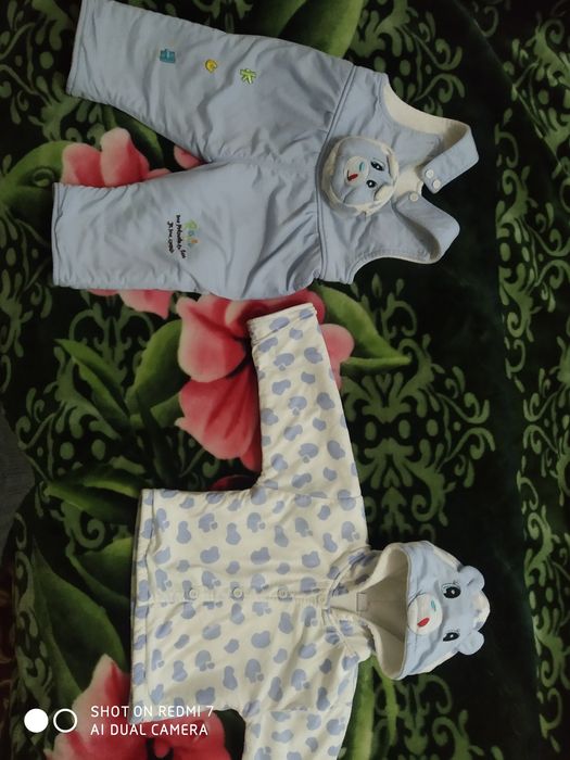 Комбинезоны с пиджаком для 1,2,3 годиков