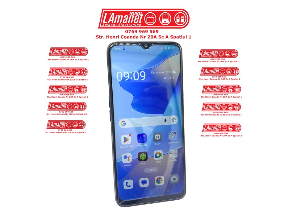 OPPO A54s Dual SIM 4Gb Ram 128GB 4G Crystal Black Stare Buna - Nord