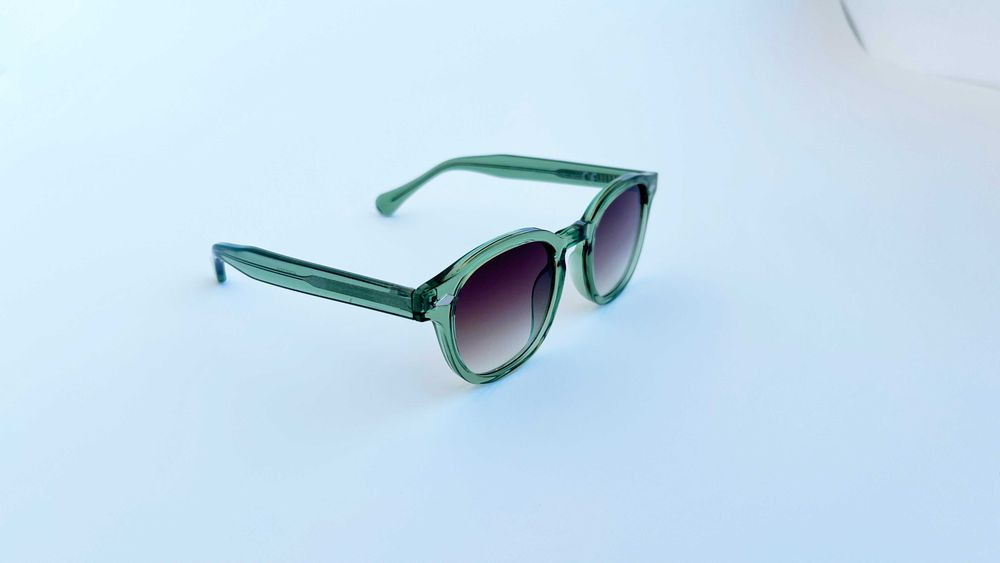 Ochelari de soare Moscot Style Ovali - Ochelari Verzi