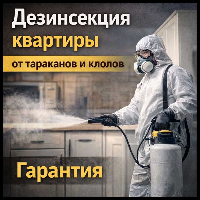 Профессиональная обработка квартиры от насекомых