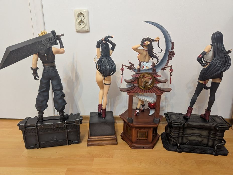 Final Fantasy статуи, аниме фигурки 1/4 FA Studio