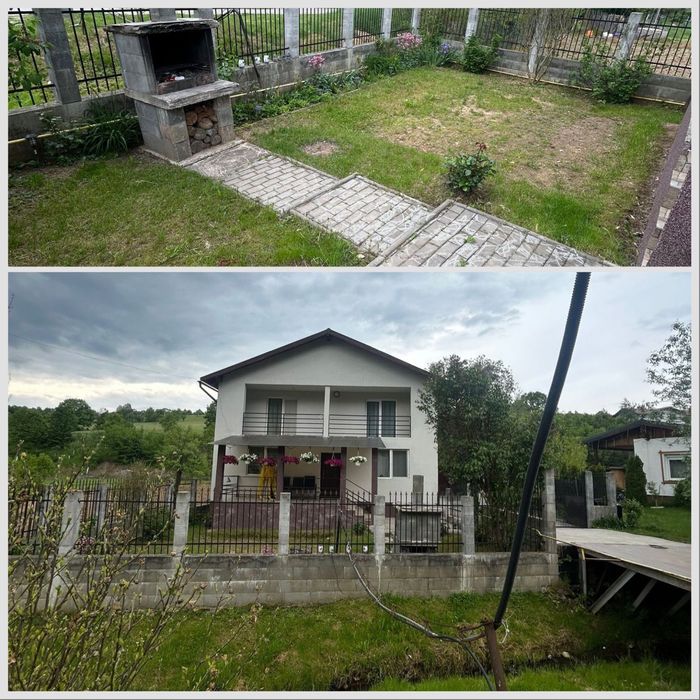 Casă P+E ultra finisată,4 dormitoare, complet mobilată, teren 950 mp