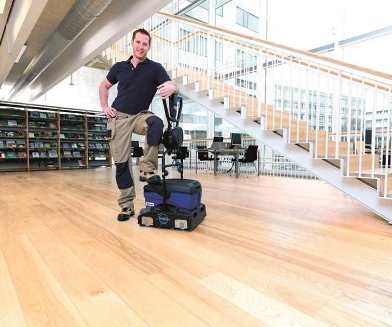 Чистка паркета