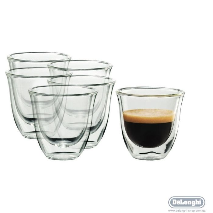 Набор стаканов Delonghi DLSC300 Espresso 6 шт