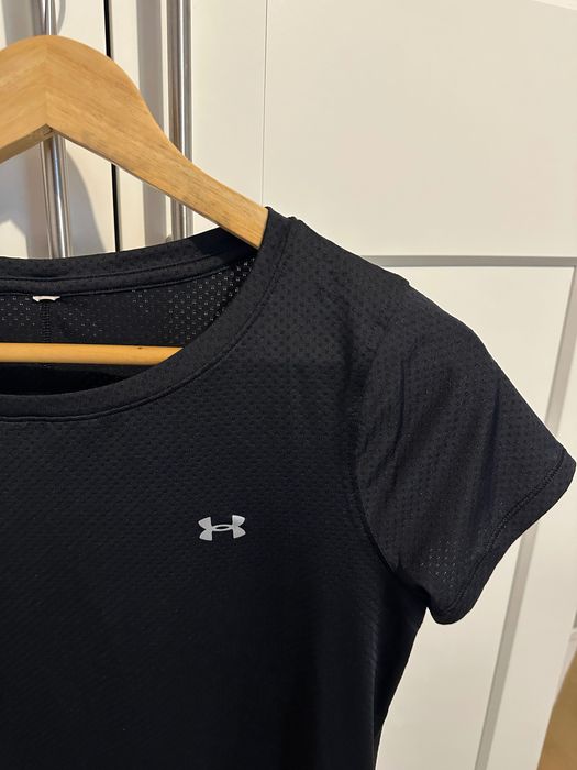Tricou sport, mărimea XS, Under Armour, damă, negru