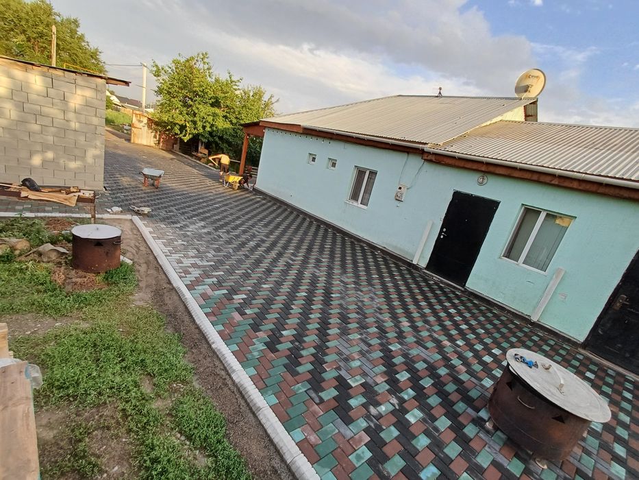 Укладка брусчатки