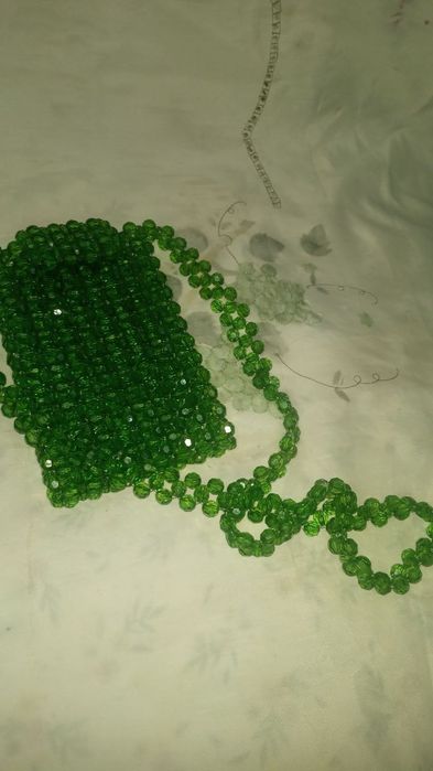 Mumchoqdan sumka. Сумка из бусин