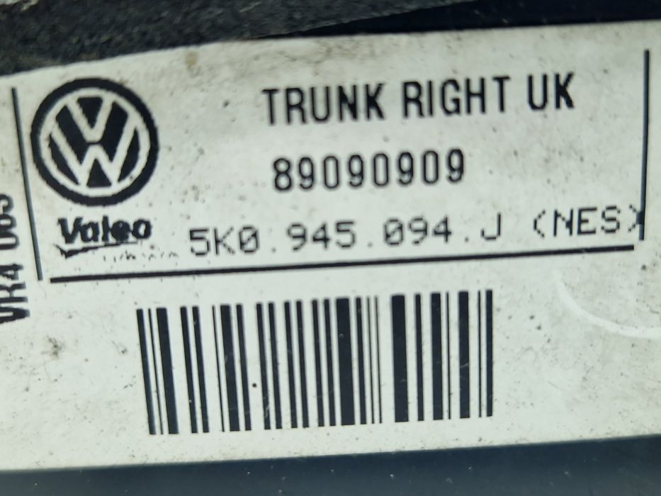 Stop haion dreapta Volkswagen Golf 6 (5K1) [Fabr 2009-2013] 5K0945094