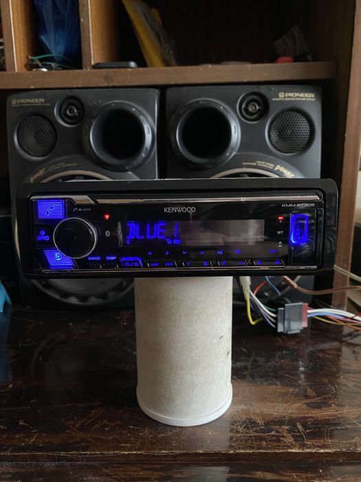 KENWOOD KMM-BT305 -ВИСОК КЛАС- BLUETOOTH USB радио плеър за кола сд cd