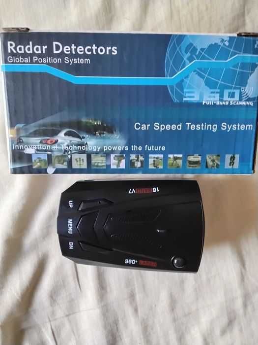 Detector radare,360grade,receptie frecventa completaLASER.X.K.KaCT,nou