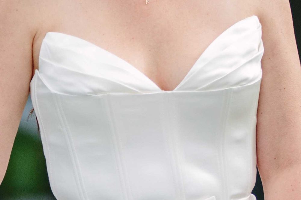 Rochie mireasa din matase - unicat