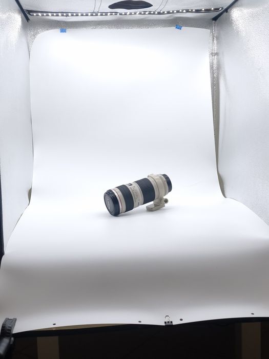 Softbox Fotografie de produs HAKUTATZ 60x60cm + LED + 4 Fundaluri