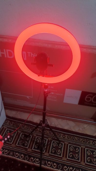 Кольцевая Лед+ штатив