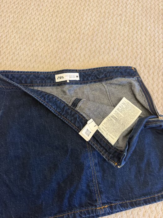 Дънкова дамска пола Zara,нова