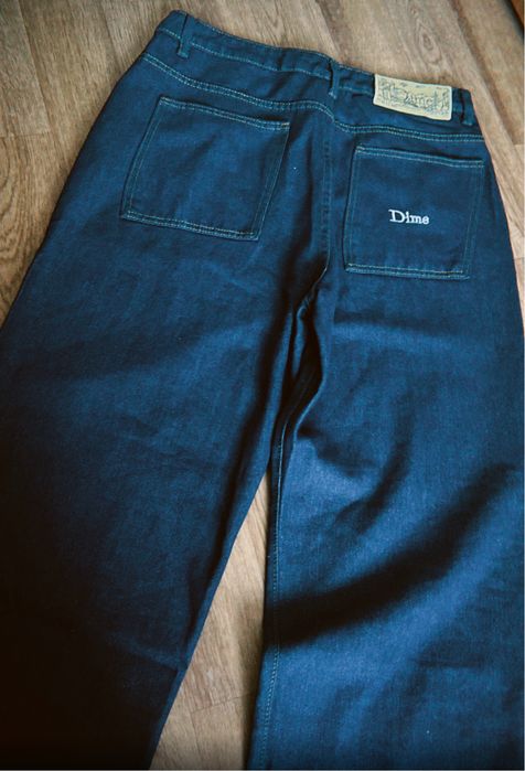 Джинсы Dime темносиние XL