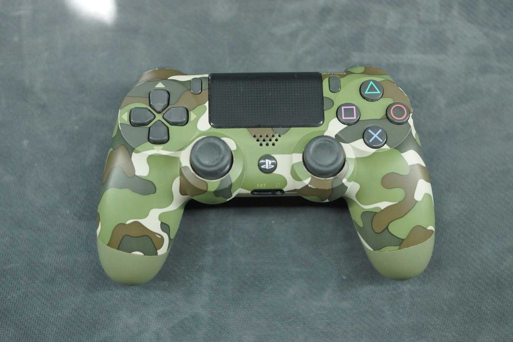 Controller Sony DualShock 4 PS4 Green Camo – Funcțional pe cablu