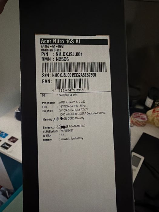 Acer Nitro 16S AI