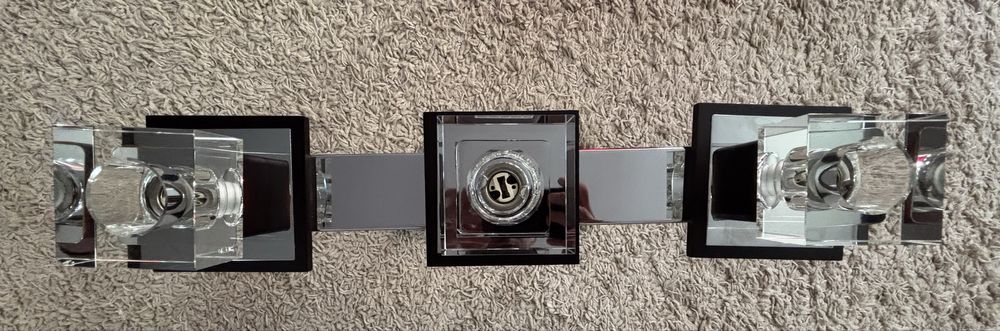 Set 2 lustre moderne cu 2 si 3 becuri