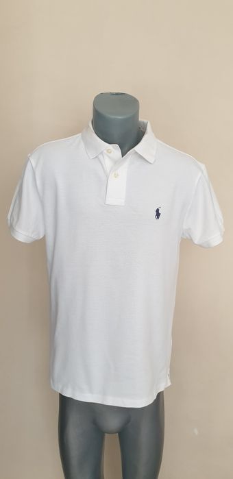 POLO Ralph Lauren Pique Cotton Slim Fit L НОВО ОРИГИНАЛ Мъжка Тениска