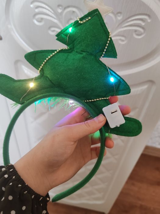 Новогодный ободок