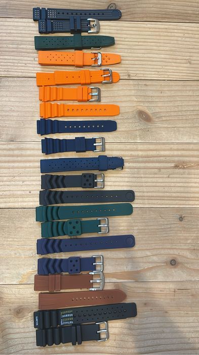 Curea ceas piele silicon nato 20mm 22mm tissot seiko citizen