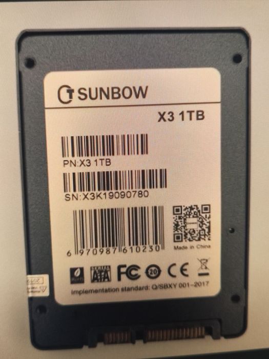 sunbow 240gb ssd