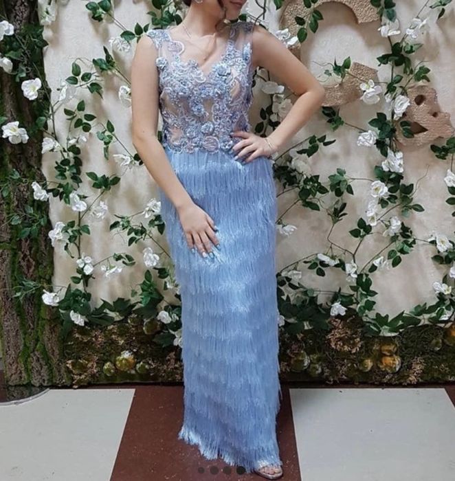 Rochie cu franjuri