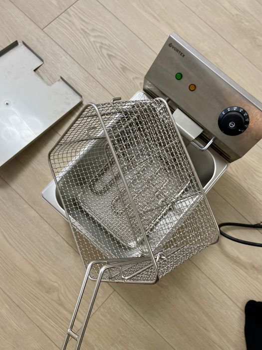 Friteuza electrica inox 6 litri