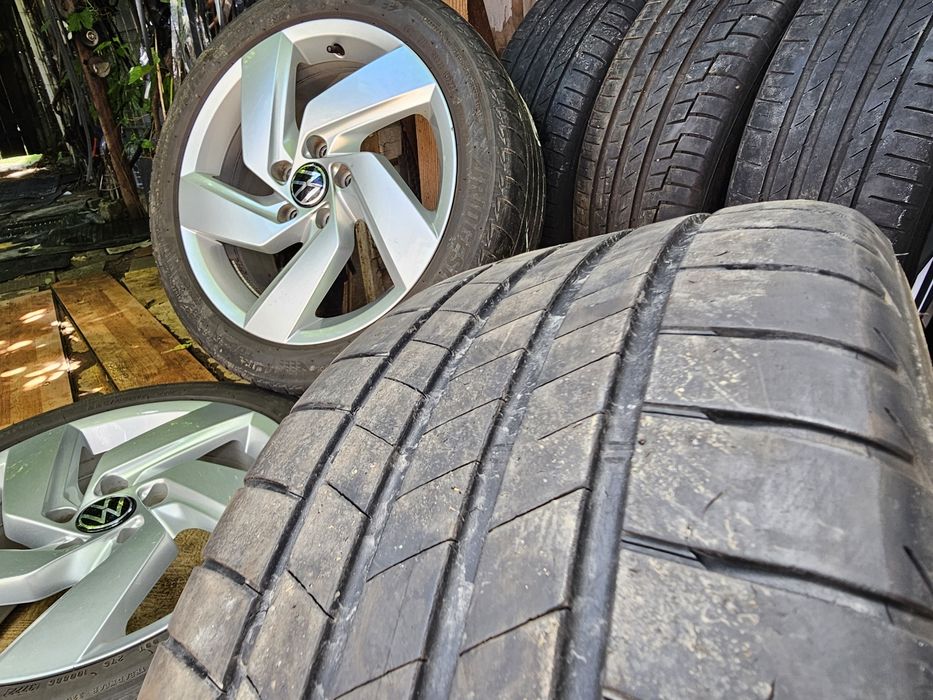 Jante aliaj 17" Volkswagen/ Skoda/ Seat cu anvelope 225/45/17