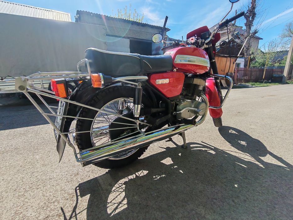 Мотоцикл Ява 12 вольт.