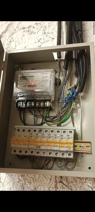 Электромантаж 220-380 вольт