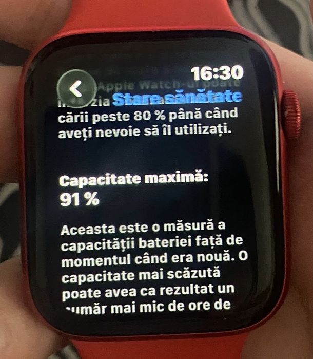 Applewatch Series 6 RED 44mm