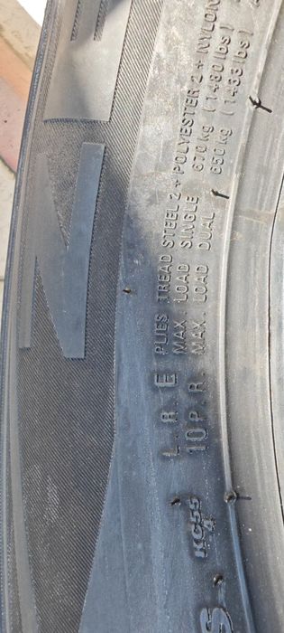 Kia Bongo, Porterlar uchun Zetum shina