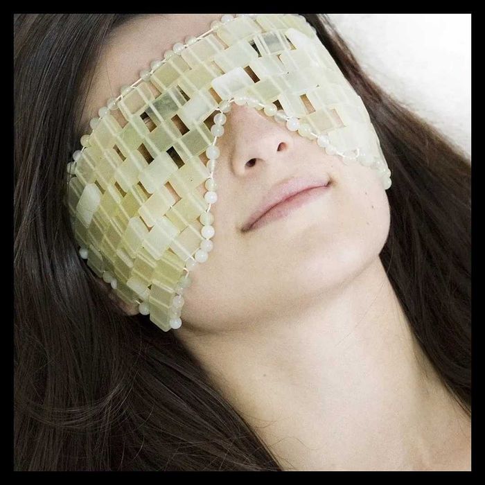 Masca faciala din pietre de jad - 2 buc