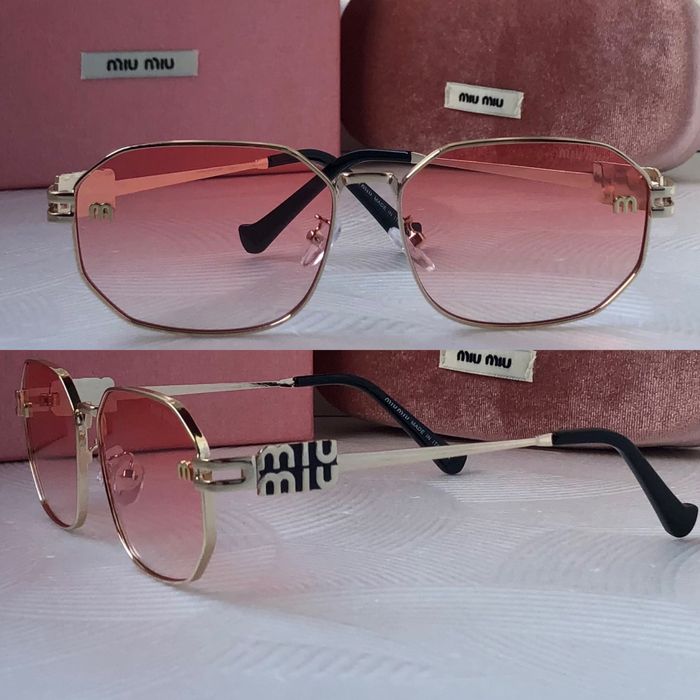 Дамски слънчеви очила осмоъгълни 2025 4 цвята нерни кафяви розиви